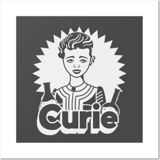 Curie Doll (Mono) Posters and Art